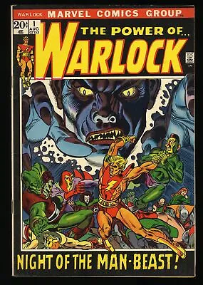 Buy Warlock (1972) #1 FN/VF 7.0 1st Appearance Soul Gem! Origin Of Adam Warlock! • 32.82£