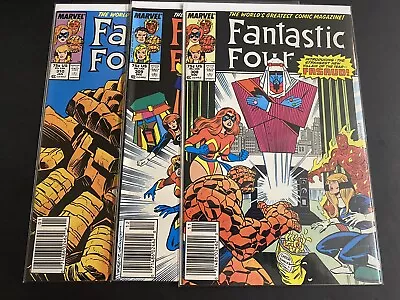 Buy Fantastic Four 308-310, Lot/run Of 3 Newsstand. 1st Fasaud, Ms Marvel. Higher 87 • 9.49£