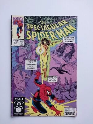 Buy Spectacular Spider-man #176 Hot Key 1st Corona Mary Jane Web Amazing Marvel 1991 • 6.60£