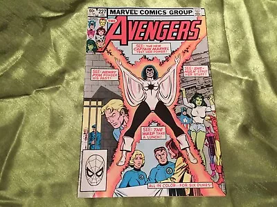 Buy Marvel Comics - THE AVENGERS #227 - January 1983 - Monica Rambeau Joins - VFN • 16.49£
