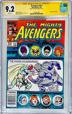 Buy CGC Signature Series Graded 9.2 Marvel Avengers #253 Signed By Paul Bettany • 331.76£