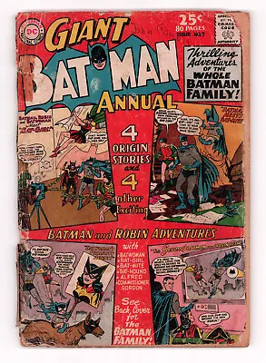 Buy Batman Annual #7, ACE THE BAT HOUND, CURT SWAN, 80 Pages. DC, 1964. Fair • 4.94£