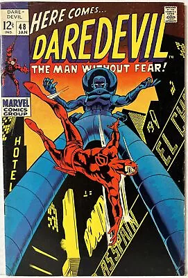Buy Daredevil #48 Silver Age Classic Cover Stilt-man Sharp Copy FN-VF • 15.93£