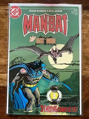 Buy Manbat Vs Batman Issue 1. 1984. 1st Appearance Of Francine Langstrom. NM • 1.99£