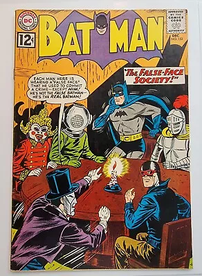 Buy Batman #152 VF- 1st App. The False Face Society 1962 Sheldon Moldoff, High Grade • 237.51£