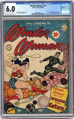Buy Wonder Woman #10 CGC 6.0 1944 4206245001 • 1,477.79£