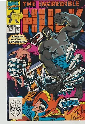 Buy Marvel Comics Incredible Hulk #370 (1990) 1st Print F • 3.25£