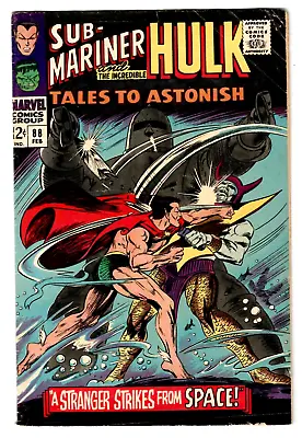 Buy TALES TO ASTONISH #88 Marvel Comics 1967 Submariner, Hulk , VG- 3.5 Bill Everett • 14.23£