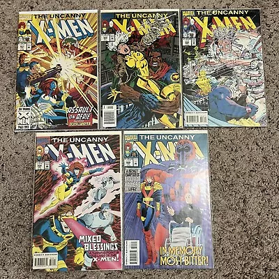 Buy Uncanny X-men Comic Lot #301, 305, 306, 308, 309, (1993/94) • 8.03£