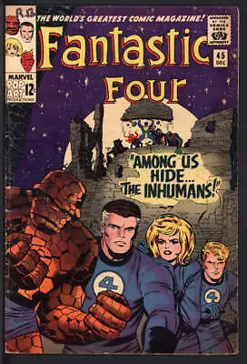 Buy Fantastic Four #45 4.0 // 1st Appearance Of The Inhumans 1965 • 115.13£