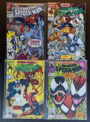 Buy Amazing Spider-Man V1 #359, 360, 362, 363 VF+-NM LOT Of 4 - Venom & Carnage • 31.54£