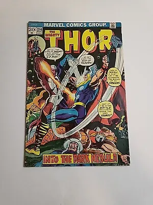 Buy Thor #214:  Into The Dark Nebula!  Marvel 1973 VG • 3.20£