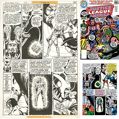Buy Justice League Of America #161 JLA Green Lantern & Zatanna Original Art Page • 1,185.90£