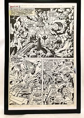 Buy Fantastic Four Annual #6 Pg. 27 By Jack Kirby 11x17 FRAMED Original Art Poster M • 47.39£