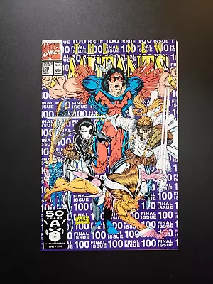 Buy The New Mutants #100 - 1st Print Direct Marvel 1991 - Rob Liefeld 1st X-Force • 3.95£