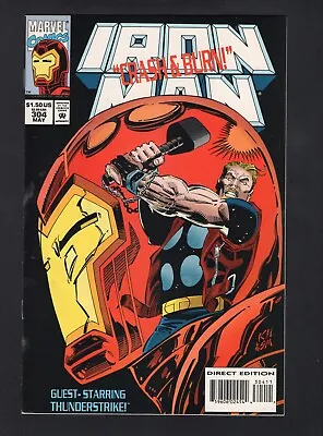 Buy Iron Man #304 Debut Of Hulkbuster Armor Direct Marvel Comics '94 FN/VF • 6.43£