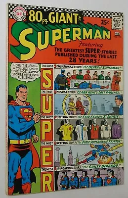 Buy SUPERMAN #193 - Giant G 31 - DC 1967 VG+ Vintage Comic • 11.44£