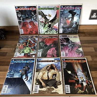 Buy DC Comics The New 52 - Futures End - 9 X Issue Comic Bundle - Run From 11 To 19 • 19.99£