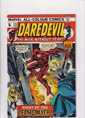 Buy Daredevil (1964) # 115 UK Price (6.0-FN) (402204) 1974 • 54£