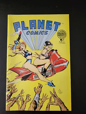 Buy Planet Comics 1 Dave Stevens Classic Cover 1988 • 126.65£