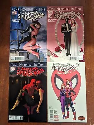 Buy AMAZING SPIDER-MAN 638, 639, 640 MOMENT IN TIME-Key Mary Jane Renew Vows #1 F-vf • 9.48£