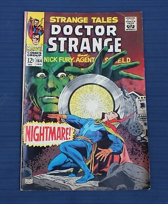 Buy Marvel Strange Tales # 164  Nick Fury Doctor Strange1967 • 14.22£