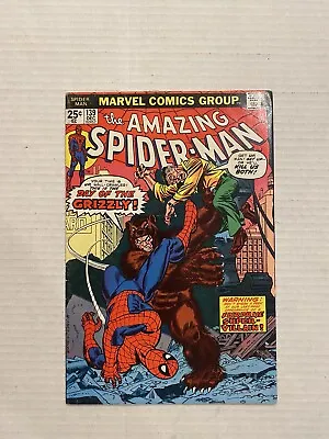 Buy Amazing Spider-Man 139 (FVF) 1st App Grizzly! Ross Andru 1974 MVS Intact • 43.43£