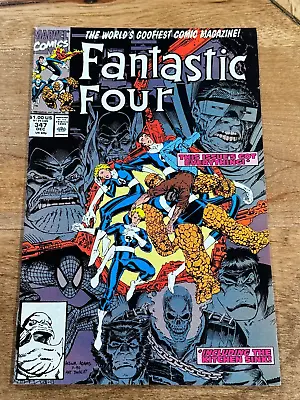 Buy Marvel Comics Fantastic Four #347 (1990) VF Ghostrider Spider-man Moleman • 1.61£