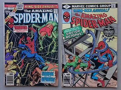 Buy Amazing Spiderman Annual #11 And #13 (1977/1979) FN, FN- • 2.97£