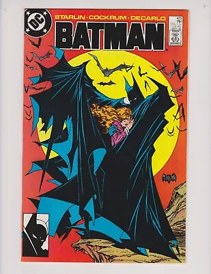 Buy Batman #423 Dc 1988 Todd Mcfarlane Classic Cover! Jim Starlin Dave Cockrum Story • 158.11£