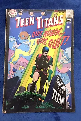 Buy Free P & P; Teen Titans #14, Apr 1968: 1st Appearance, The Gargoyle! (KG) • 5.99£