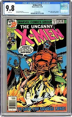 Buy Uncanny X-Men #116 CGC 9.8 1978 4139734006 • 910.35£