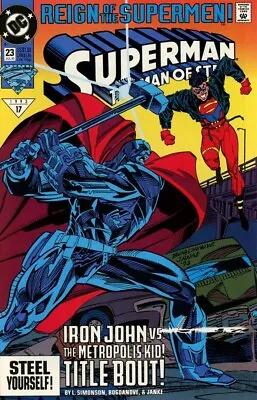 Buy Superman Man Of Steel #23 (1991) Vf/nm Dc • 3.95£