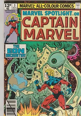 Buy *** Marvel Comics Marvel Spotlight #3 Captain Marvel F+ *** • 3£