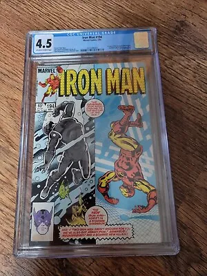 Buy Marvel Comics Iron Man #194 (1985) Cgc 4.5 1st App Scourge • 53£