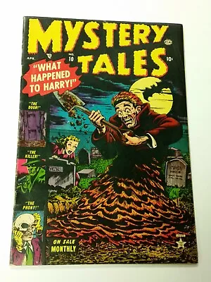 Buy Mystery Tales #10 Fn (6.0) April 1953 Marvel Atlas Comics ** • 249.99£