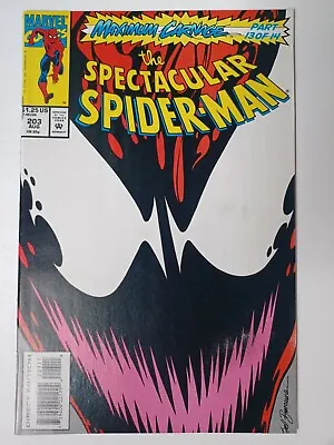 Buy Spectacular Spider-Man #203 - Maximum Carnage Part 13 - We Combine Shipping! • 4.69£