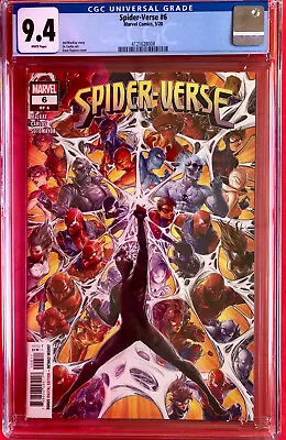 Buy Spider-Verse #6 (2020) CGC 9.4 Many 1st Appearances Marvel Comics Spider-Man • 275£
