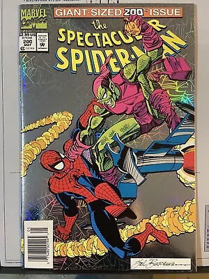 Buy Spectacular Spiderman #200 NM 1993 Newsstand Death Of Green Goblin Harry Osborn • 11.99£