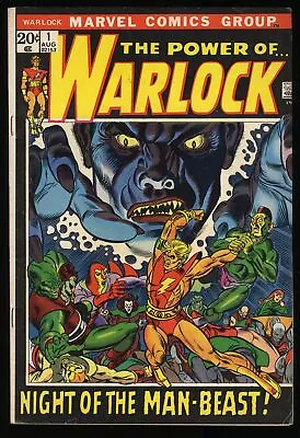 Buy Warlock #1 FN+ 6.5 1st Appearance Soul Gem! Origin Of Adam Warlock! Marvel 1972 • 29.62£