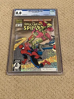 Buy Spectacular Spider-Man 200 CGC 8.0 White (Classic Spidey Vs Green Goblin Cover!) • 38.38£