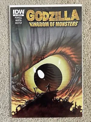 Buy Godzilla Kingdom Of Monsters #1 RI-A 1:10 Retailer Incentive 2011 IDW Comic • 9.55£