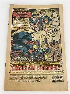 Buy Justice League Of America 107 Crisis Earth X 1st App Freedom Fighters Coverless • 16.01£
