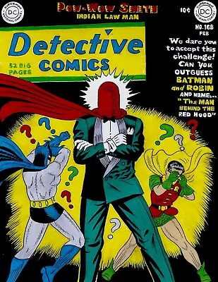 Buy Detective Comics # 168 Cover Recreation Origin Of Joker Original Comic Color Art • 237.89£