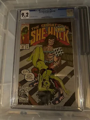 Buy Sensational She-Hulk #39 CGC 9.2 WP 1992 Marvel John Byrne Art • 95£