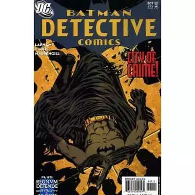 Buy Detective Comics (1937 Series) #807 In Near Mint Minus Condition. DC Comics [i' • 4.37£