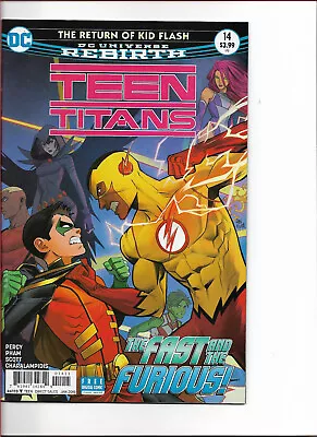 Buy TEEN TITANS (2016) #14 - Cover A - DC Universe Rebirth - New Bagged (S) • 4.99£