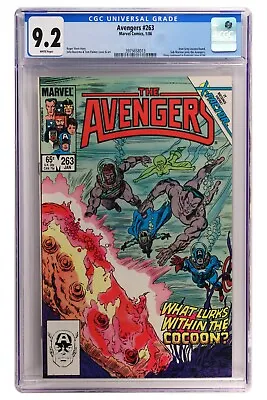 Buy Avengers #263 Jean Grey Cocoon/Sub-Mariner CGC NM- 9.2 White Pages 3975658013 • 25.68£