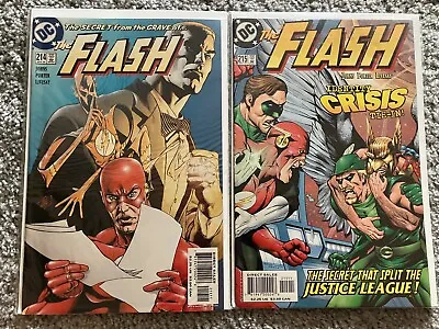 Buy THE FLASH 214 & 215 - Identity Crisis - DC Comics 2004 • 3.70£