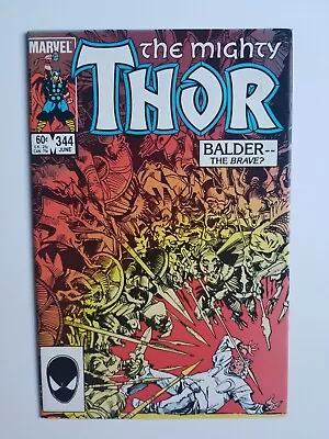 Buy Thor #344 (1984 Marvel Comics) First Appearance Malekith ~ Solid Copy FN • 6.39£